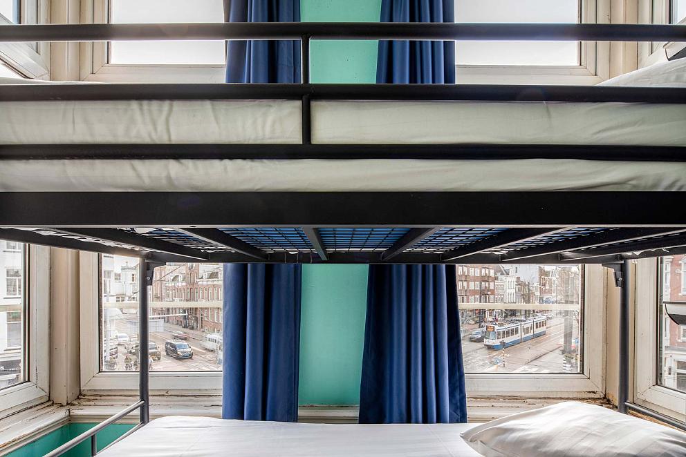 hostel dorm for 6 in amsterdam